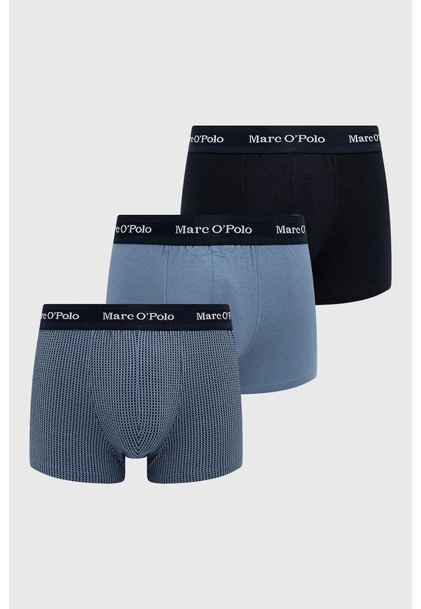 Marc O'Polo - Bokserki (3-pack). Kolor: niebieski