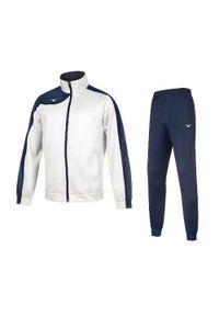 Dres Mizuno Team kobe knitted. Kolor: niebieski, biały, wielokolorowy. Materiał: dresówka. Sport: fitness #1