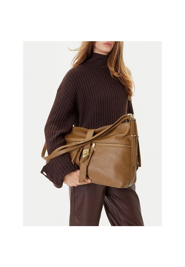 Gino Rossi - Torebka GINO ROSSI. Kolor: beżowy