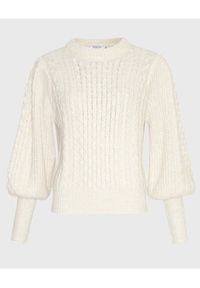 Moss Copenhagen Sweter Iveta 17013 Beżowy Regular Fit. Kolor: beżowy. Materiał: syntetyk #3
