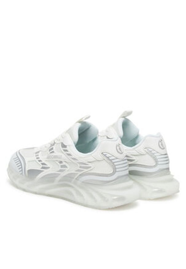 Just Cavalli Sneakersy 78QA3SQ2 ZSC45 Biały. Kolor: biały. Materiał: materiał