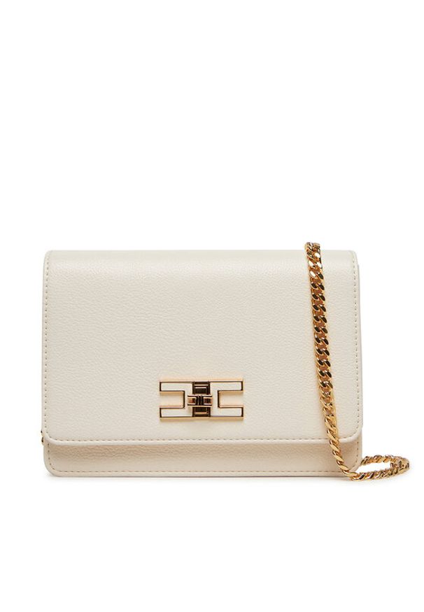 Elisabetta Franchi Torba 8053686268709 Biały. Kolor: biały. Materiał: skórzane