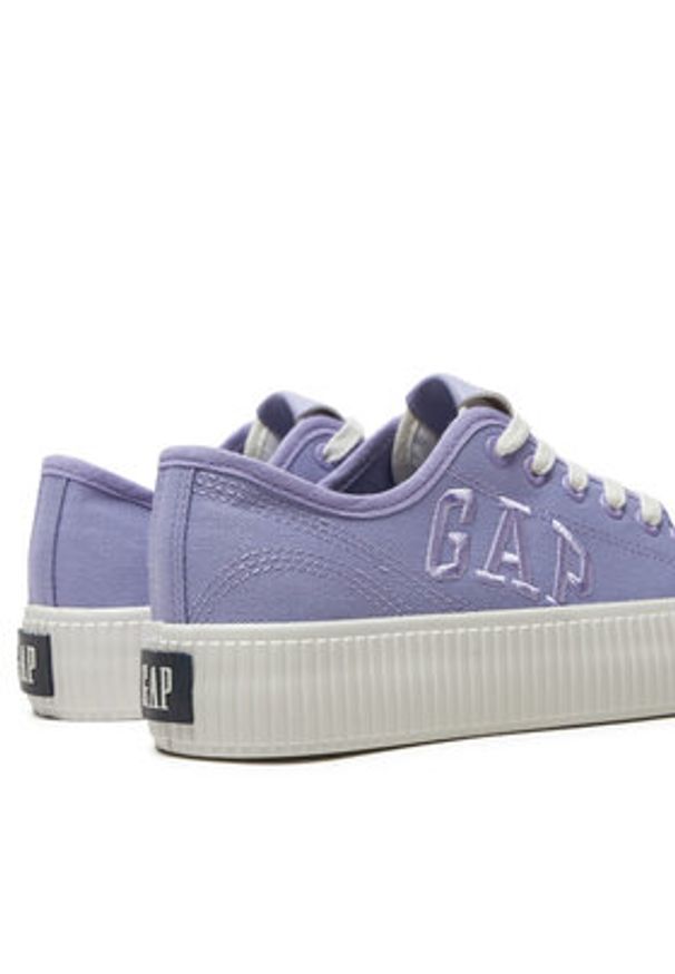 GAP - Gap Trampki Jackson Twl GAI001F5TWLAVEGP Fioletowy. Kolor: fioletowy. Materiał: materiał