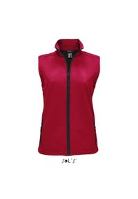 SOL'S - Kamizelka softshell SM damska Sol's Race Bw. Kolor: niebieski. Materiał: softshell #2