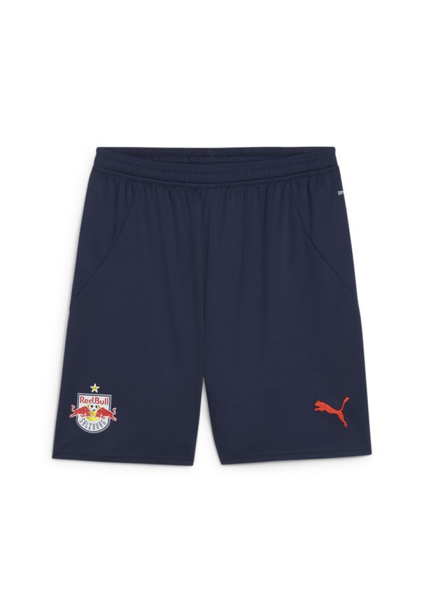 Puma - Męskie szorty FC Red Bull Salzburg 24/25 PUMA Club Navy Red Blue. Kolor: czerwony, niebieski, wielokolorowy. Sport: piłka nożna