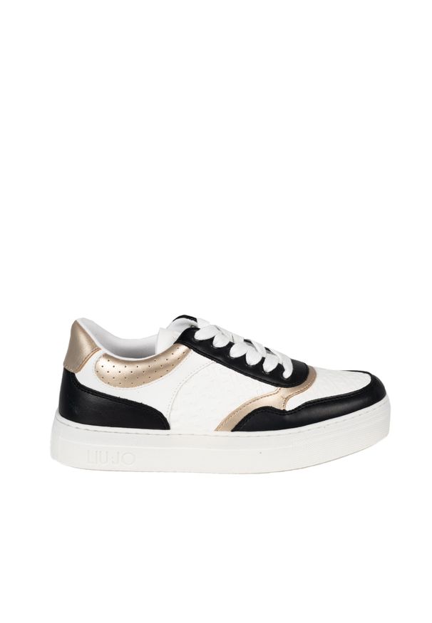 Liu Jo Sneakersy "Alicia 505" | 4A3701EX097 | Kobieta | Czarny. Okazja: do pracy, na spacer, na co dzień. Nosek buta: okrągły. Kolor: czarny. Materiał: skóra ekologiczna. Sport: turystyka piesza