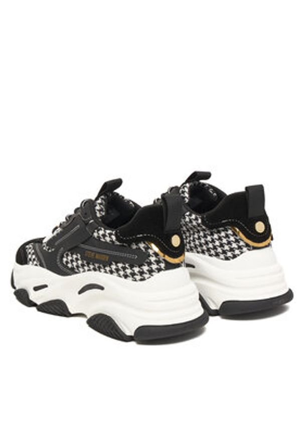 Steve Madden Sneakersy SM11004652 Czarny. Kolor: czarny. Materiał: skóra