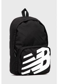 New Balance Plecak BG01009GBK kolor czarny duży z nadrukiem. Kolor: czarny. Wzór: nadruk #5