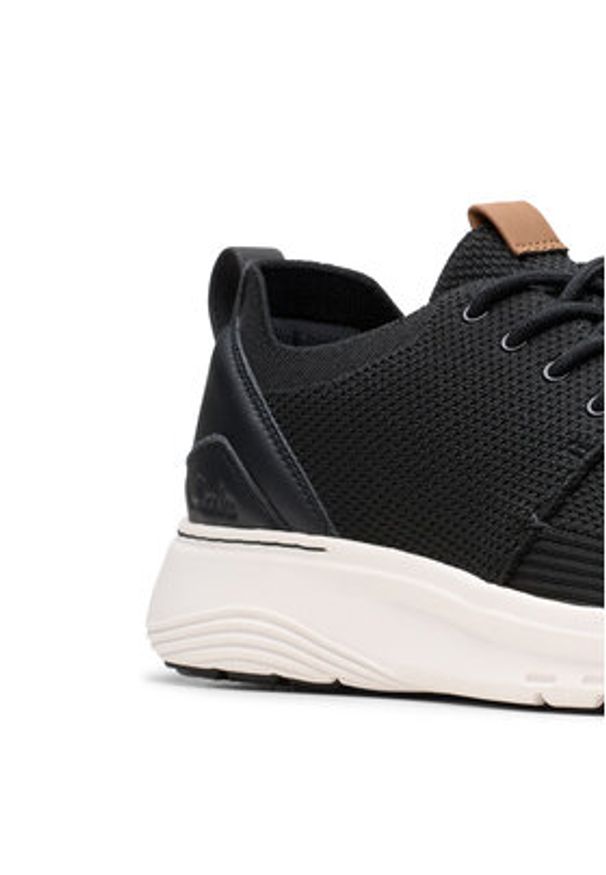 Clarks Sneakersy Motion Trek MX 26181981 Czarny. Kolor: czarny. Materiał: materiał