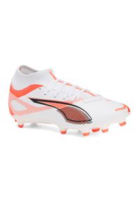 Puma - Buty piłkarskie męskie PUMA Ultra 5 Play+ FG/AG. Kolor: biały. Sport: piłka nożna #1