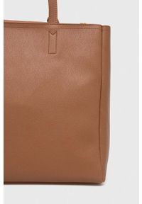 Love Moschino torebka kolor brązowy. Kolor: brązowy. Rodzaj torebki: na ramię #4