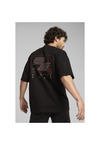 Puma - Koszulka unisex z grafiką PUMA x HYROX PUMA Black. Kolor: czarny. Sport: fitness