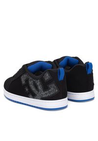DC Shoes Sneakersy COURT GRAFFIK DC01661063 Czarny. Kolor: czarny. Materiał: nubuk, skóra #3