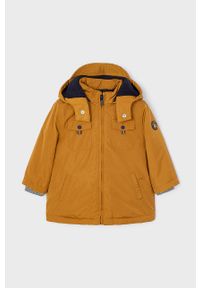 Mayoral kurtka dziecięca + bezrękawnik kolor brązowy. Okazja: na co dzień. Kolor: brązowy. Długość rękawa: bez rękawów. Styl: casual #5