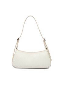 Calvin Klein Torebka Emblem Aop Small Shoulder Bag LV04F3324G Écru. Materiał: skórzane #1