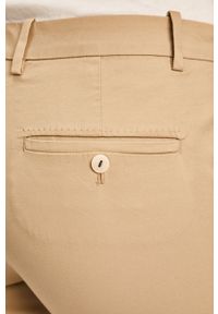 Marc O'Polo - Spodnie. Kolor: beżowy. Materiał: tkanina. Wzór: gładki #4
