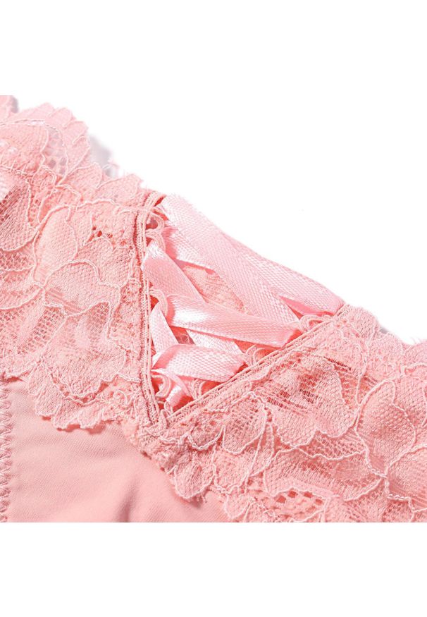 Intica - Stringi koronkowe z gładkim wykończeniem na co dzień i okazje Otha. Kolor: biały. Materiał: koronka. Wzór: gładki