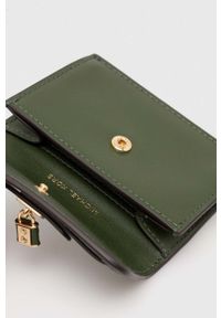 MICHAEL Michael Kors portfel skórzany damski kolor zielony. Kolor: zielony. Materiał: skóra #5