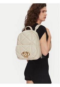 Love Moschino - LOVE MOSCHINO Plecak JC4037PP1MLC0110 Écru. Materiał: skóra #3