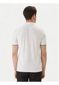 BOSS Polo Chip Hexa 50554561 Biały Regular Fit. Typ kołnierza: polo. Kolor: biały. Materiał: syntetyk #3