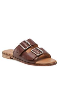 EMU Australia Klapki Peli W12711 Brązowy. Kolor: brązowy. Materiał: skóra #4