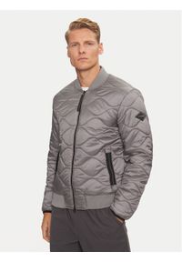 Replay Kurtka bomber M8400 .000.85008 Szary Regular Fit. Kolor: szary. Materiał: syntetyk