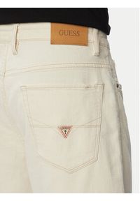 Guess Szorty jeansowe M6GDVB D1097 Kremowy Relaxed Fit. Kolor: kremowy. Materiał: bawełna #5
