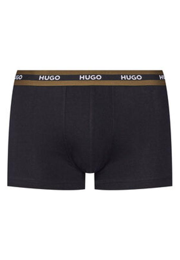 Hugo - HUGO Komplet bokserek 50492375 Czarny. Kolor: czarny. Materiał: bawełna