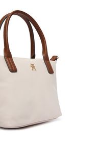 TOMMY HILFIGER - Tommy Hilfiger Torebka Popette Mini Tote AW0AW17709 Écru #2
