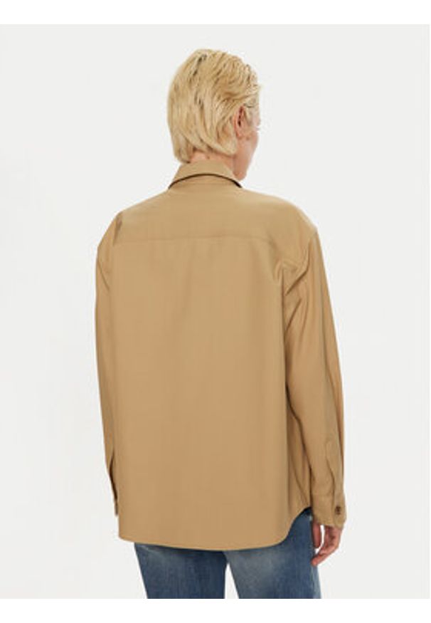 Miss Sixty Kurtka przejściowa 6L3XJ4520000 Beżowy Regular Fit. Kolor: beżowy. Materiał: bawełna