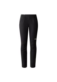 Spodnie The North Face AO Hiking Slim Straight 0A7Z8BJK31 - czarne. Kolor: czarny. Materiał: poliester, softshell, nylon, elastan. Sezon: zima. Sport: wspinaczka