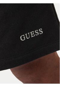 Guess Szorty sportowe Z6RD06 KAIJ1 Czarny Regular Fit. Kolor: czarny. Materiał: bawełna. Styl: sportowy #4