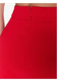 Pinko Spodnie materiałowe Sbozzare 100055 7624 Czerwony Regular Fit. Kolor: czerwony. Materiał: materiał, syntetyk #4