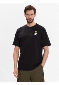 DC T-Shirt Too Serious ADYZT05239 Czarny Regular Fit. Kolor: czarny. Materiał: bawełna #1