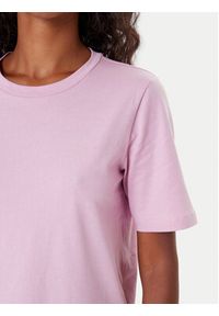 only - ONLY T-Shirt 15270390 Różowy Regular Fit. Kolor: różowy. Materiał: bawełna #5
