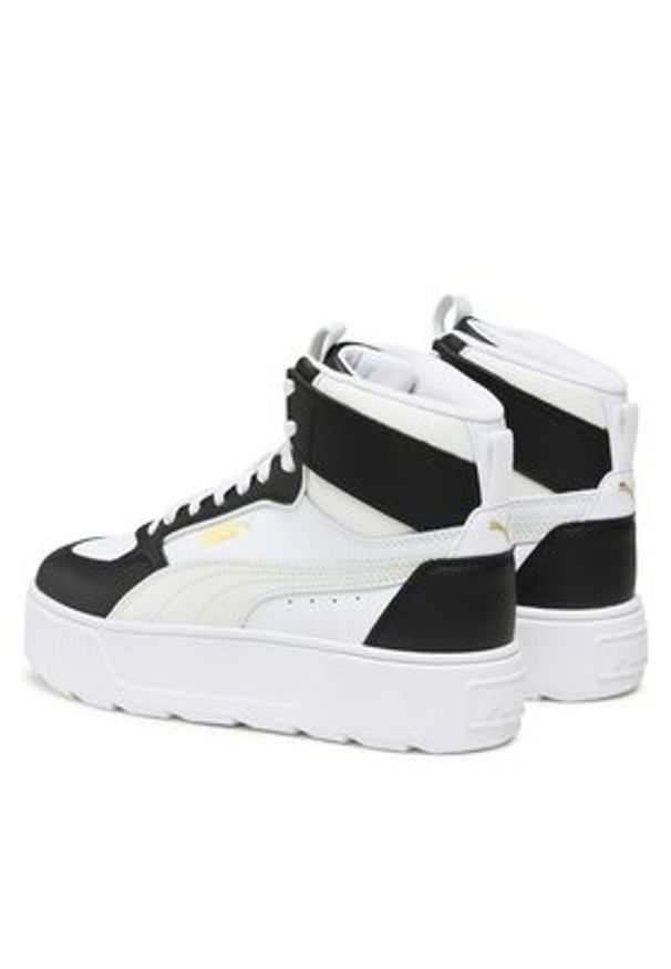 Puma Sneakersy Karmen Rebelle Mid 387213 11 Biały. Kolor: biały. Materiał: skóra