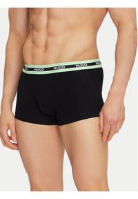 Hugo - HUGO Komplet 3 par bokserek 50492375 Czarny Regular Fit. Kolor: czarny. Materiał: bawełna