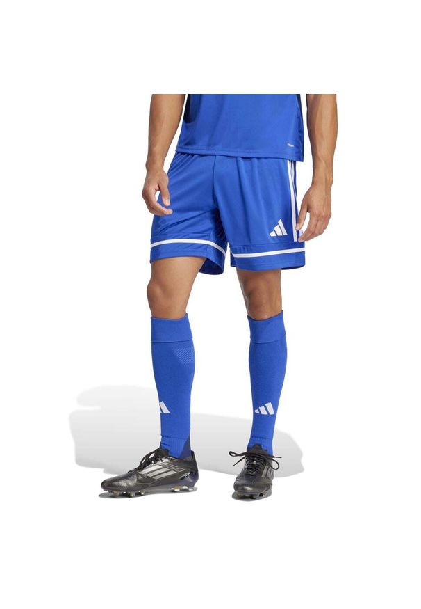 Spodenki Adidas Sport Squa25 Sho M Dorosłych. Kolor: niebieski, biały, wielokolorowy. Sport: piłka nożna