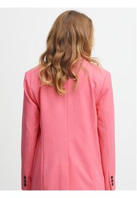 Fransa Marynarka 20611135 Różowy Loose Fit. Kolor: różowy. Materiał: syntetyk #6