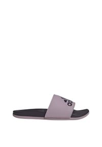 Adidas - adilette Comfort Slides. Kolor: fioletowy, czarny, różowy, wielokolorowy. Styl: sportowy