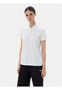 EA7 Emporio Armani Polo 7W000030 AF12450 U0002 Biały Regular Fit. Typ kołnierza: polo. Kolor: biały. Materiał: bawełna