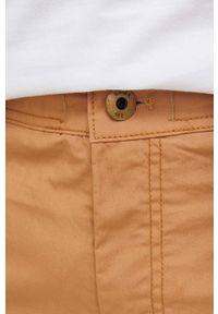 G-Star RAW - G-Star Raw spodnie bawełniane kolor brązowy proste. Kolor: pomarańczowy. Materiał: bawełna #3
