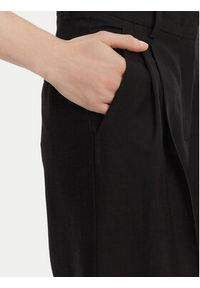 Weekend Max Mara Spodnie palazzo Veliero 2515131132 Czarny Wide Leg. Kolor: czarny. Materiał: len, wiskoza #4