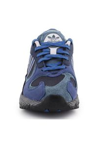 Adidas - Buty adidas Yung-1 M EF5337 niebieskie. Kolor: niebieski. Materiał: materiał, syntetyk, nubuk, skóra. Szerokość cholewki: normalna #2