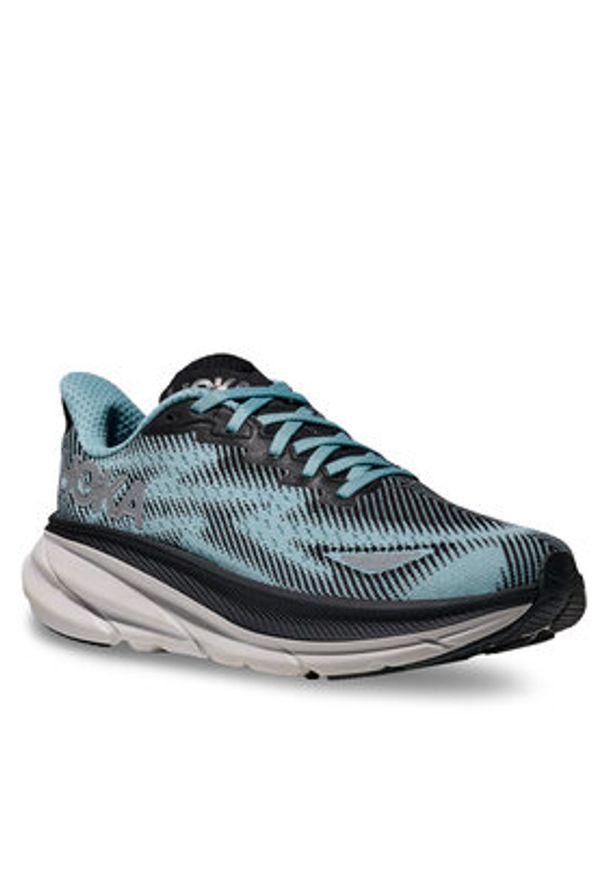 HOKA - Hoka Buty do biegania Clifton 9 Gtx 1141490F Niebieski. Kolor: niebieski. Materiał: materiał