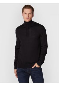 JOOP! Sweter 17 Jk-03Dario 30032603 Czarny Regular Fit. Kolor: czarny. Materiał: wełna