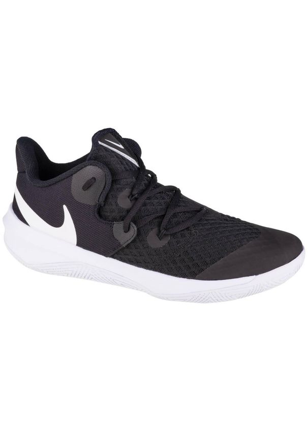 Buty siatkarskie męskie Nike Zoom Hyperspeed Court. Zapięcie: sznurówki. Kolor: biały, wielokolorowy, czarny. Materiał: materiał, syntetyk, tkanina. Szerokość cholewki: normalna. Model: Nike Zoom, Nike Court
