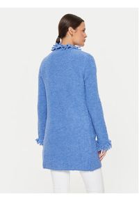 Marella Kardigan Regina 2423906024 Niebieski Regular Fit. Kolor: niebieski. Materiał: syntetyk #2