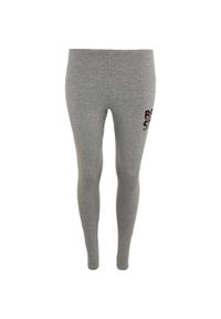 ELEVN - Legginsy damskie – oddychające, 94% bawełna. Kolor: szary, wielokolorowy, fioletowy. Materiał: bawełna #1