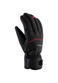 Rękawice narciarskie Viking Solven. Kolor: czerwony, wielokolorowy, czarny. Sezon: zima. Sport: narciarstwo #1